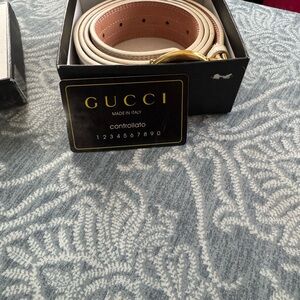 Authentic Marmont Gucci Double G Belt